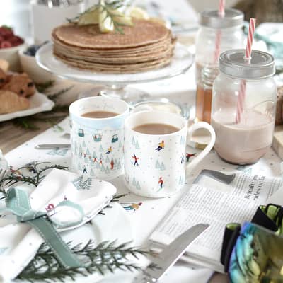 Sophie Allport Skiing Mugs