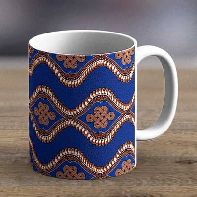 Gifts - Ceramic African print mug