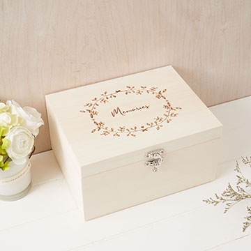 Wooden Memory Box