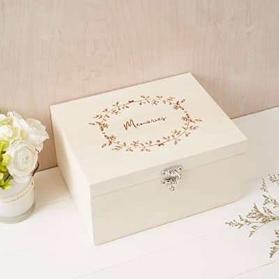 Wooden Memory Box