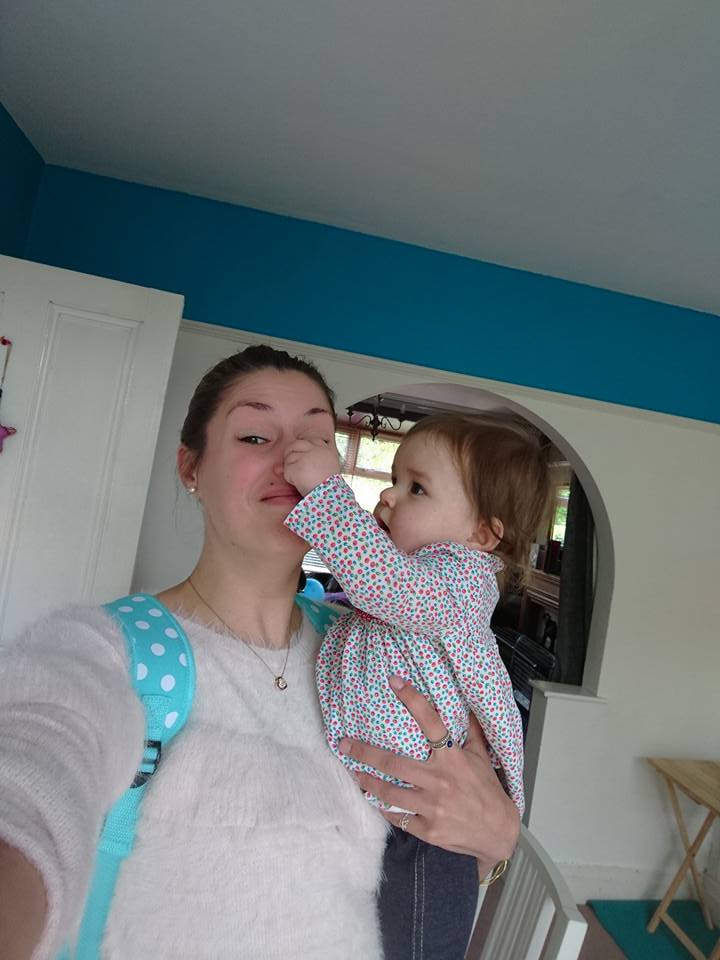 ...and here I am with the little spot who inspired me to start this adventure.