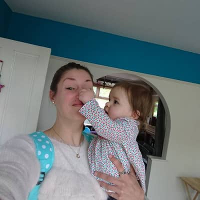 ...and here I am with the little spot who inspired me to start this adventure.