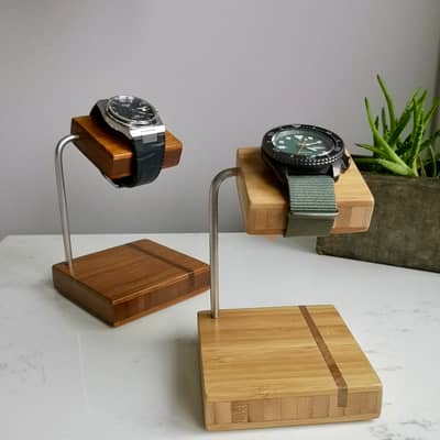 Bamboo Watch Stands