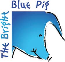 The Bright Blue Pig logo