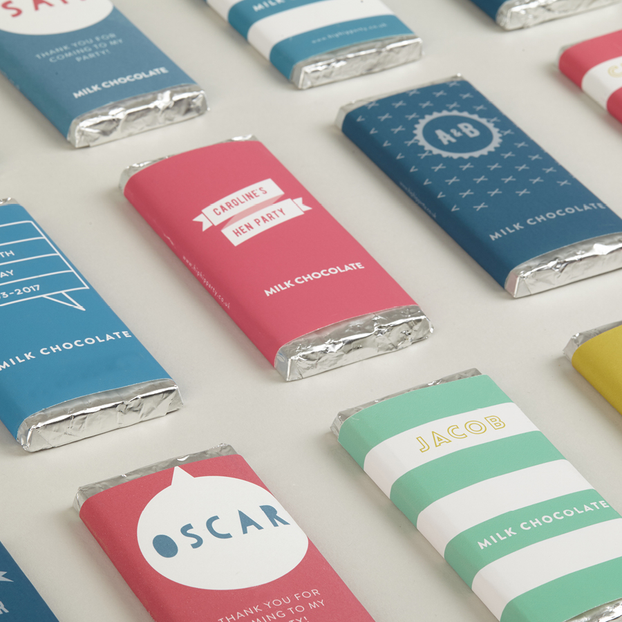 Personalised Chocolate Bars