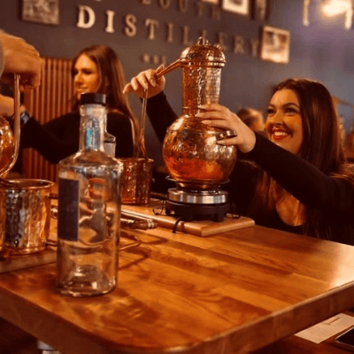 Gin School Experience in action.