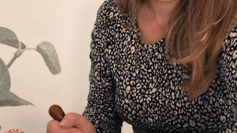 Creating a bow for the Christmas Eve letter