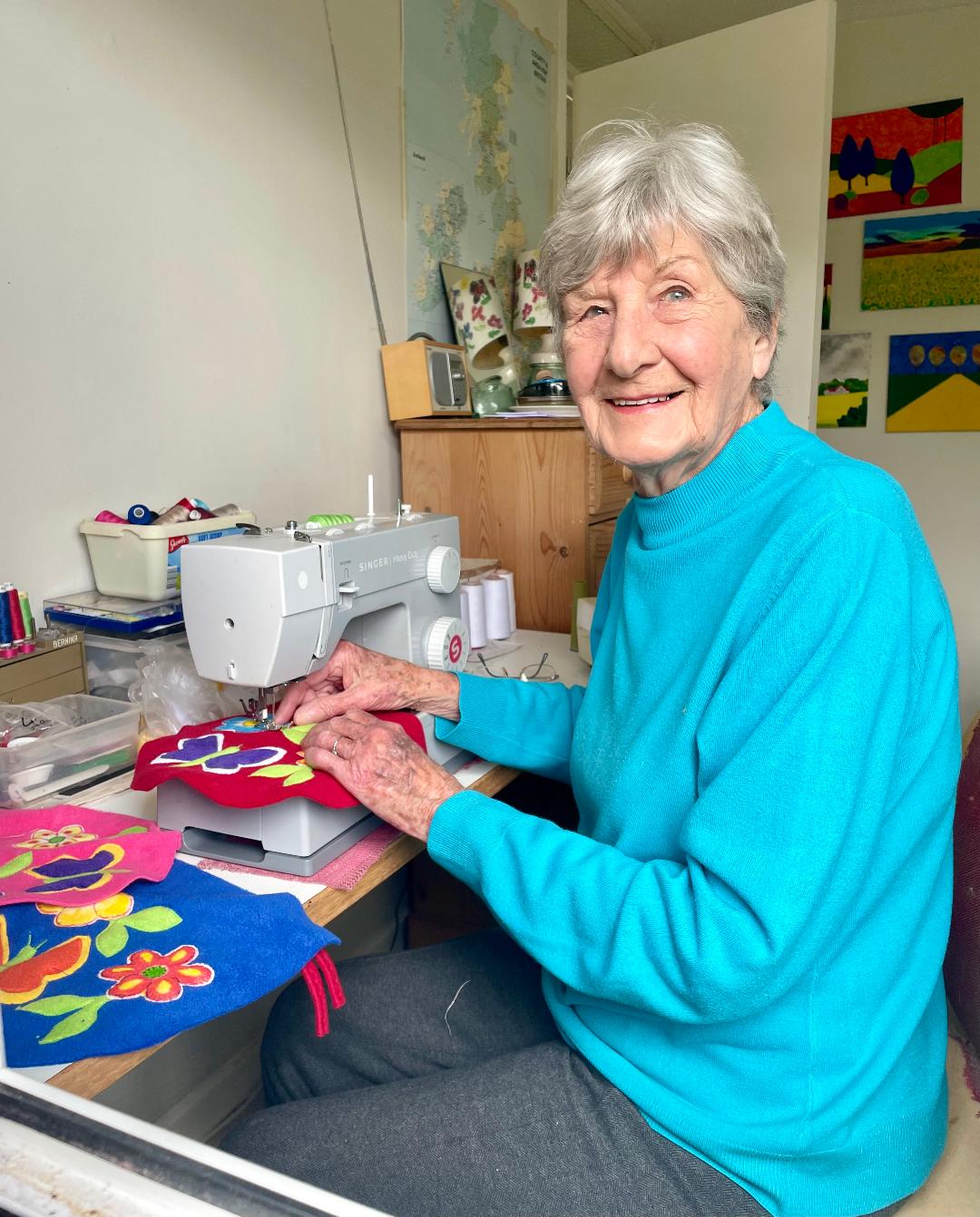 handmaking every item