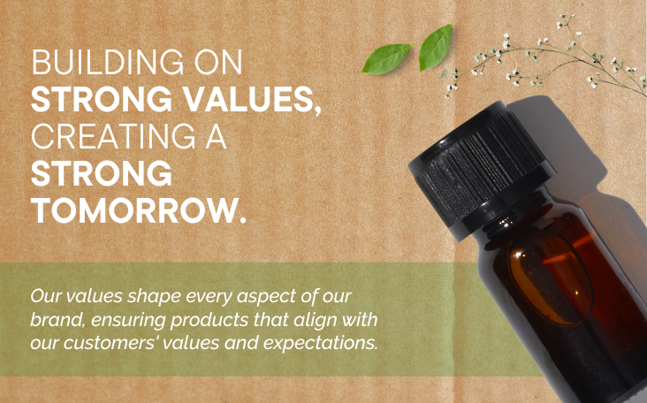 Building on strong values and creating a strong tomorrow