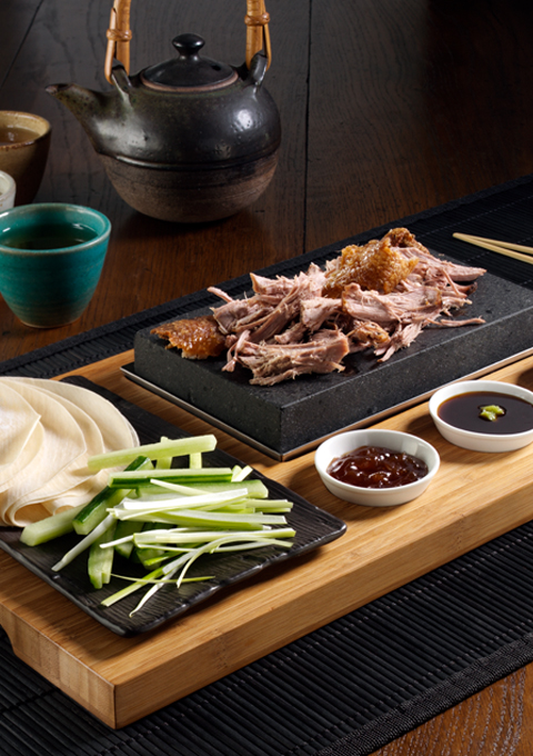 Crispy Duck on the Stone