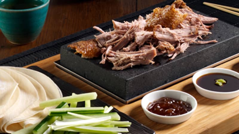 Crispy Duck on the Stone