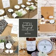 vegan hamper collage