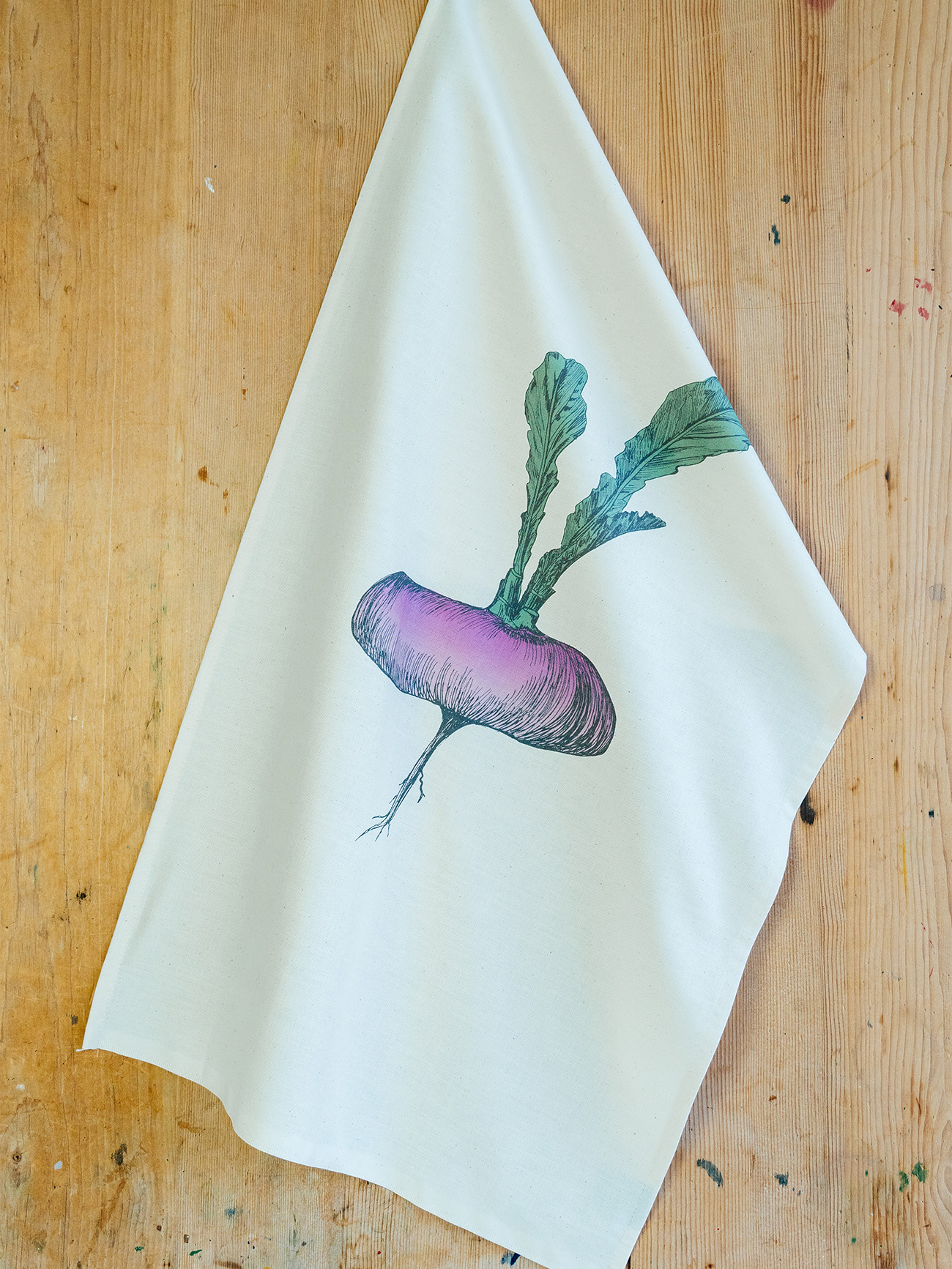 Turnip Tea Towel