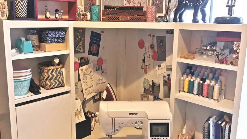 Welcome to Poppy's Patches HQ in all it's glory (and organised chaos!)....