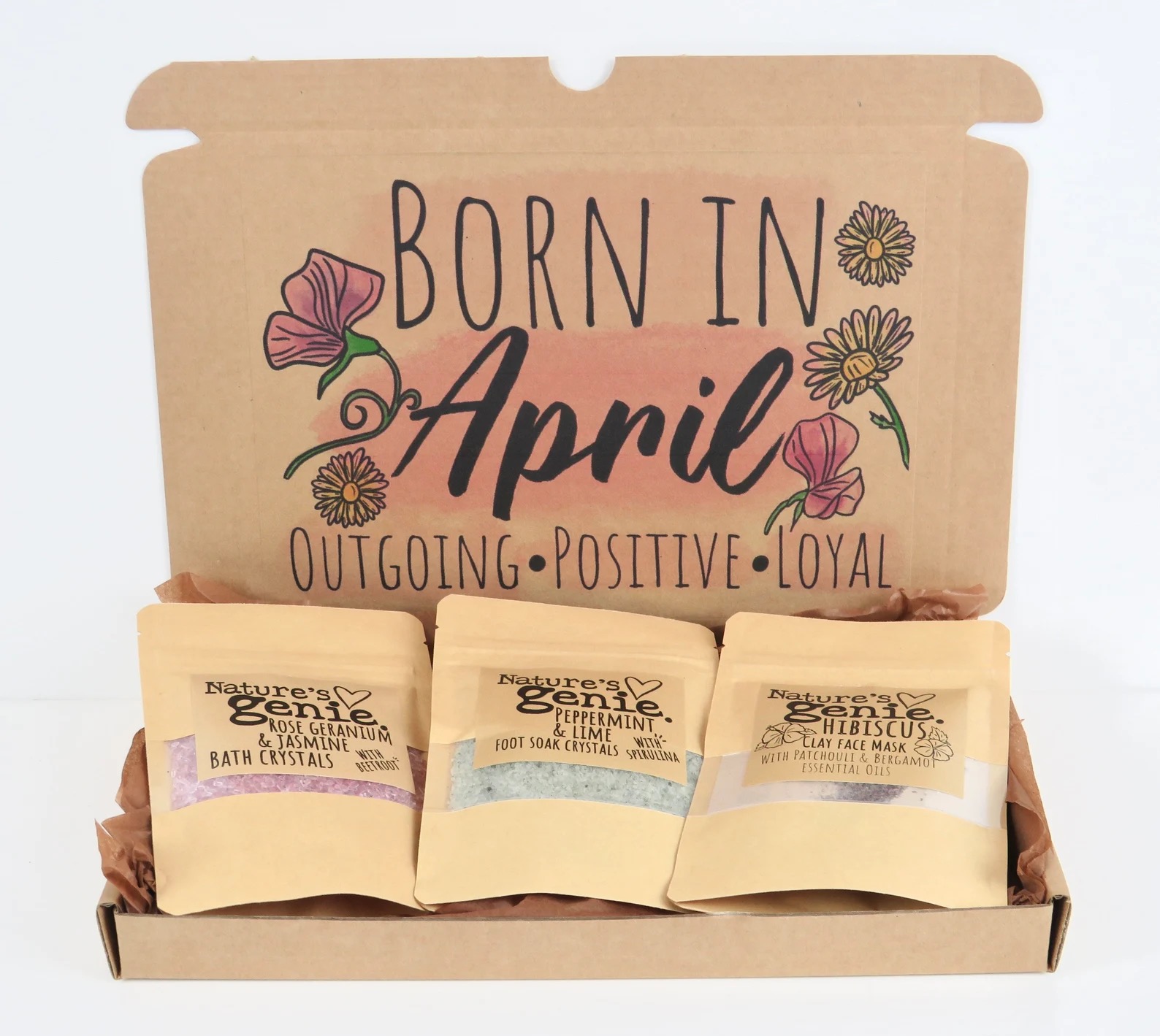 'Born in April' Home Spa Set