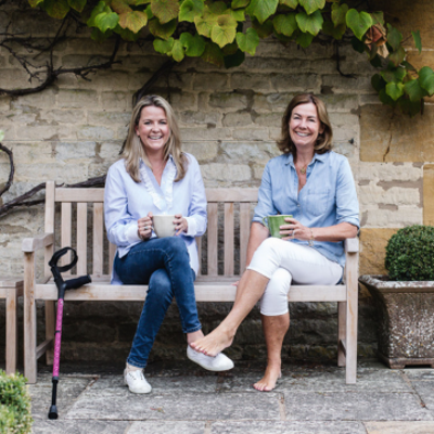 Amelia & Clare Cool Crutches Co-Founders