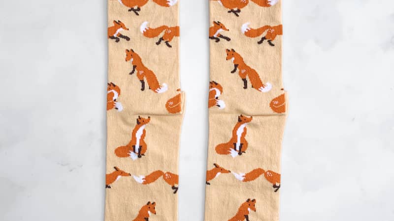 Quinn the Fox Socks