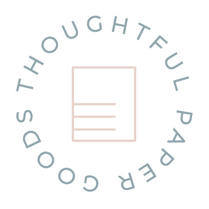 Thoughtful paper goods