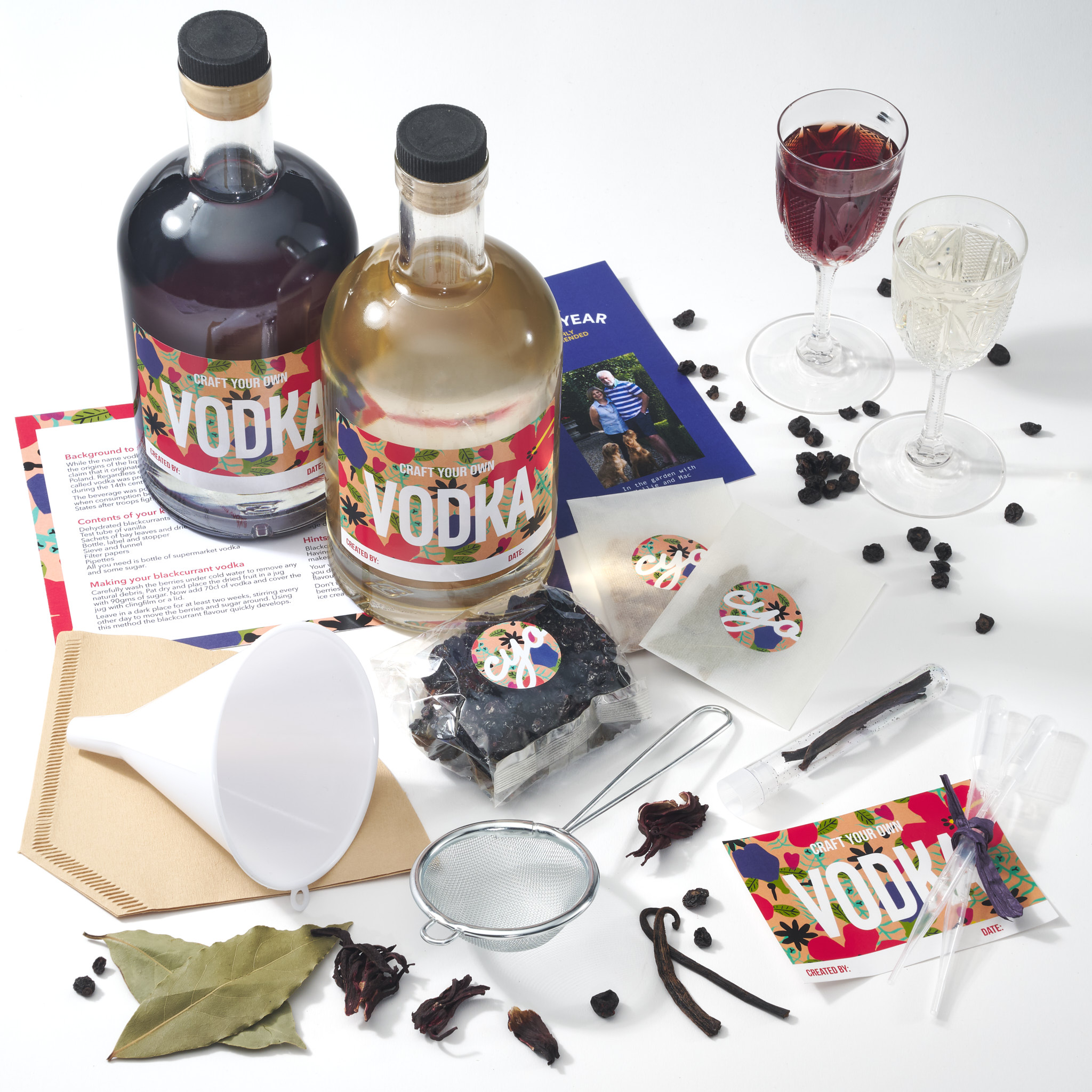 The Florian Vodka contents