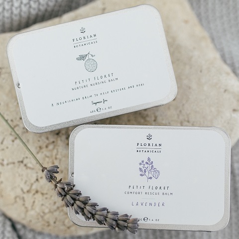 Aluminium containers with balms