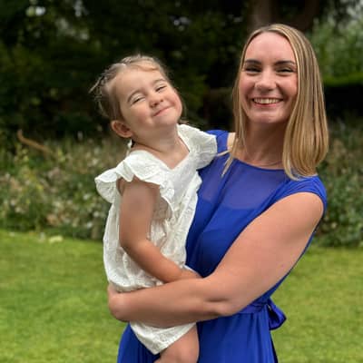 Me and my little girl Isla