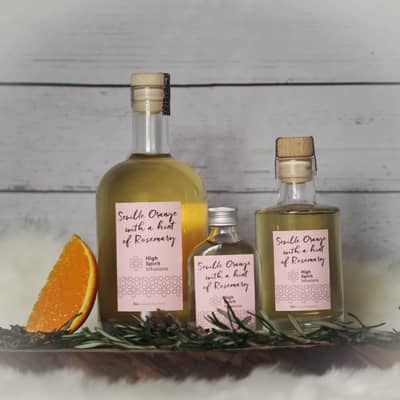 Seville Orange with a hint of Rosemary