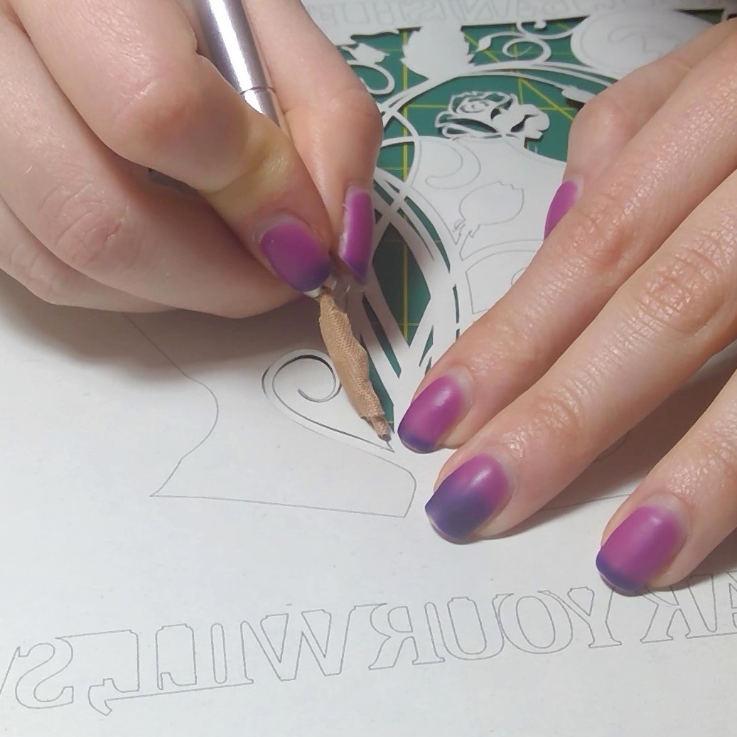 Papercut in progress