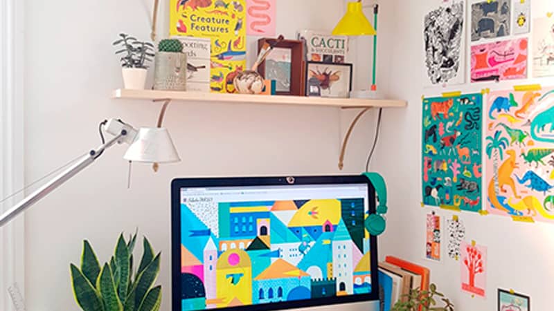 Sunny Beast desk setup