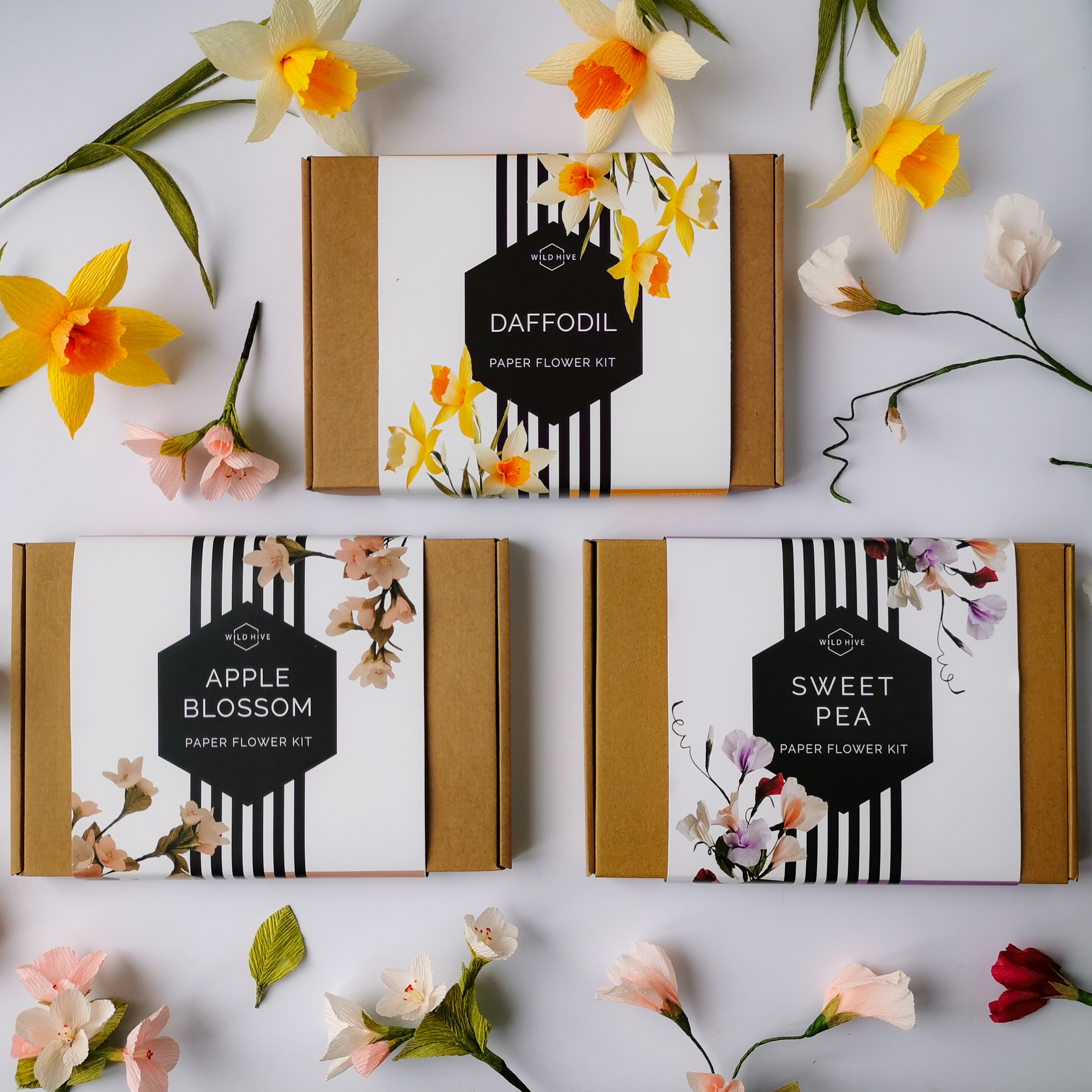 Wild Hive Paper Flower Kits