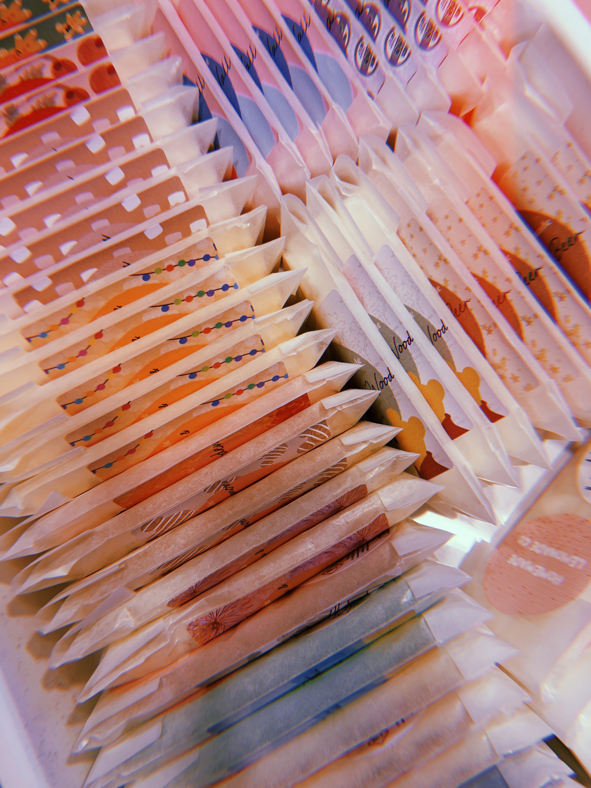 an image of a variety of wax melts all packaged up