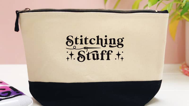 Stitching stuff project bag