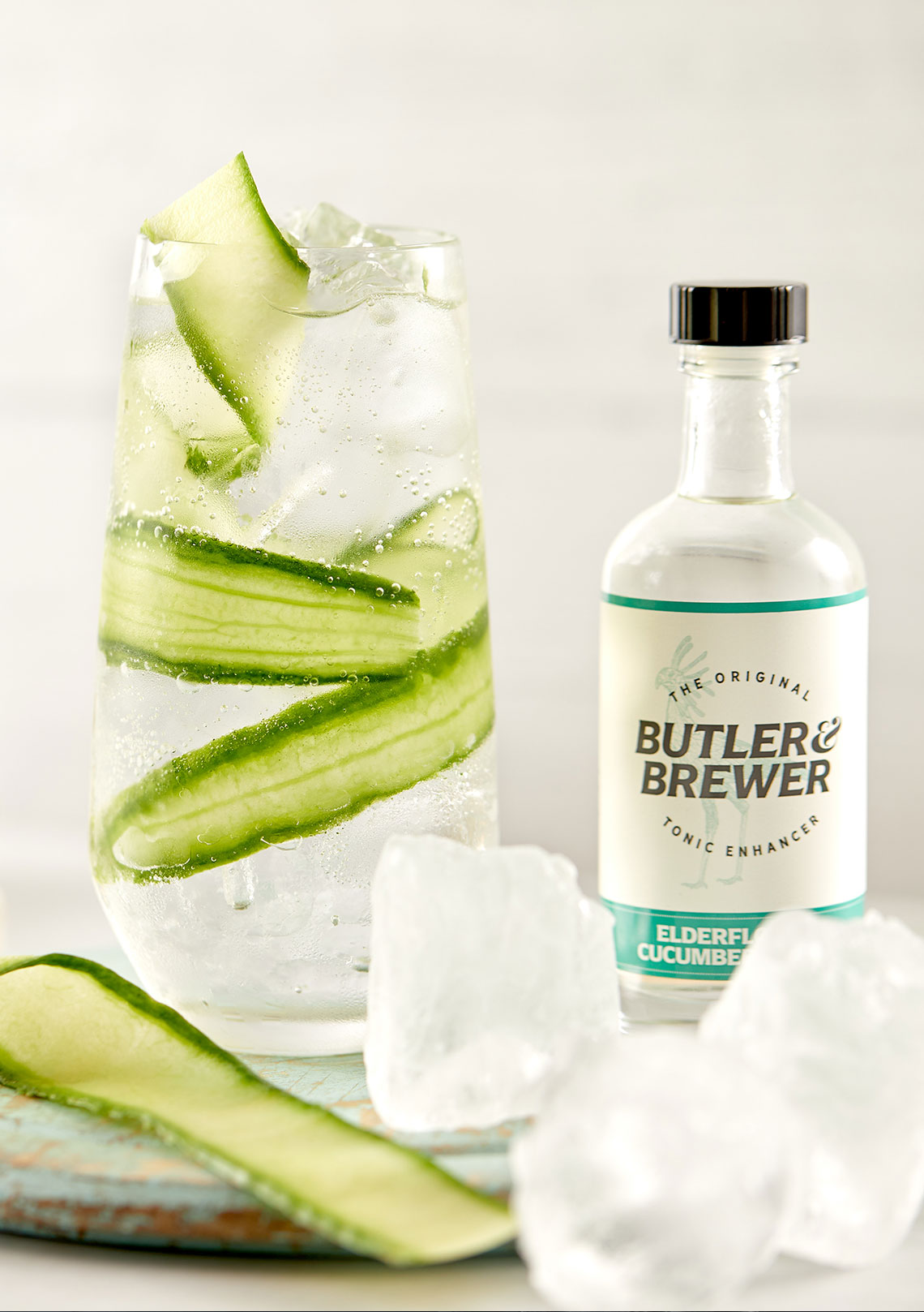 Elderflower, cucumber and apple 