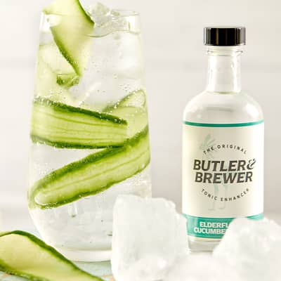 Elderflower, cucumber and apple