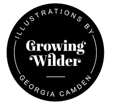 Growing Wilder by Georgia Camden logo
