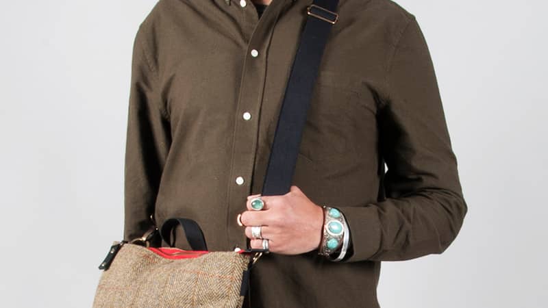 Harris Tweed Messenger