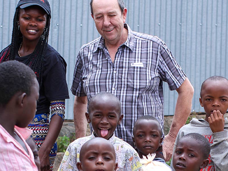 Ian in Kenya