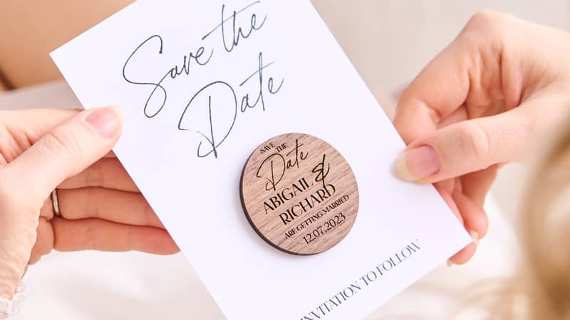 Save The Date Magnet Card