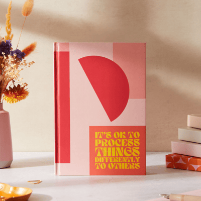 A5 Lined notebook Mental Health