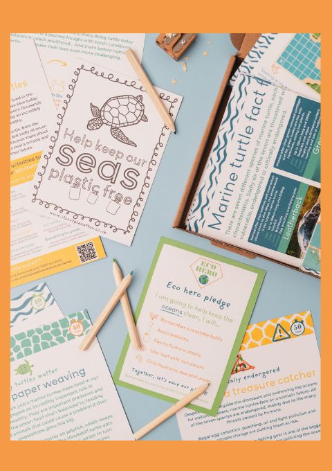 It's Our Planet Too - girl using eco subscription box