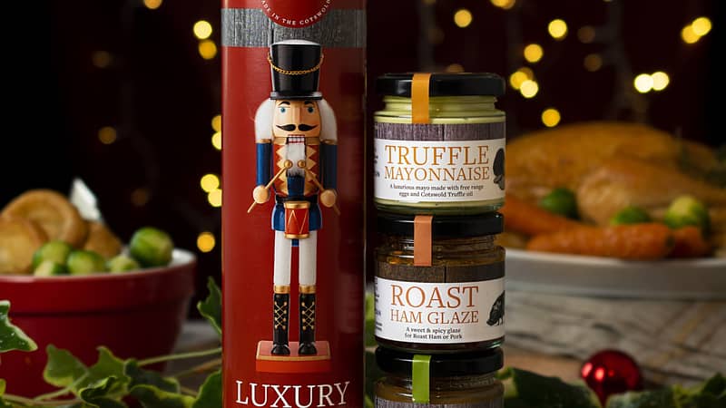 Christmas condiments trio