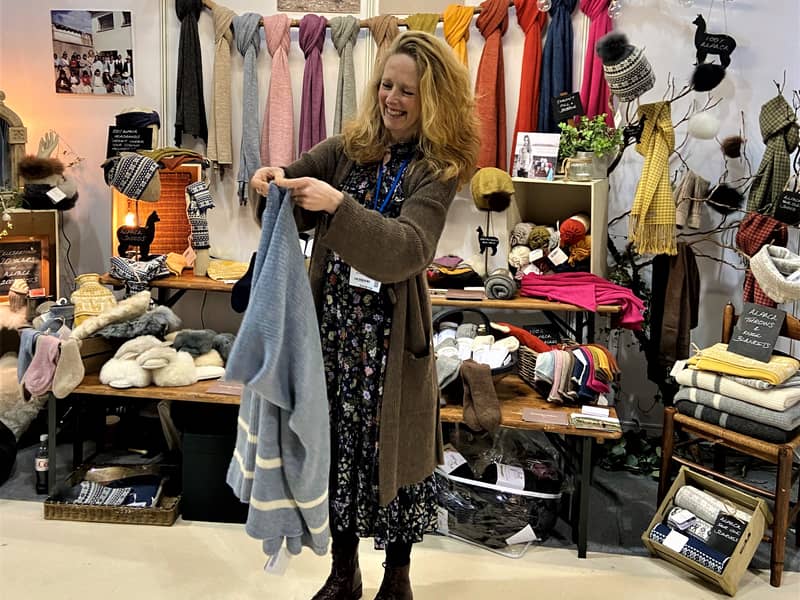 Samantha Holmes Alpaca Stall