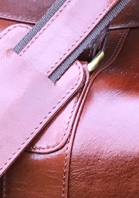 Burghley leather bag