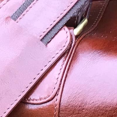 Burghley leather bag