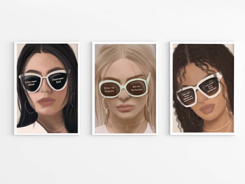 A Collage of Positive Fashion Prints