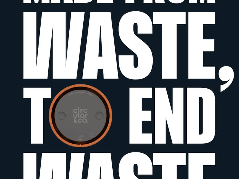 made from waste to end waste circular&co brand message image