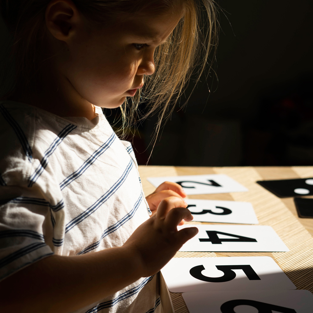 Happy Little Doers Children's Number Flashcards