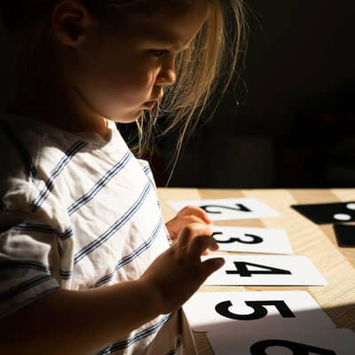 Happy Little Doers Children's Number Flashcards