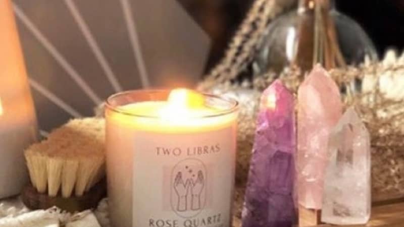 Crystal Intention Candle Gift