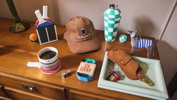 selection of gifts on table