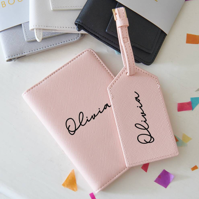 personalised passport set